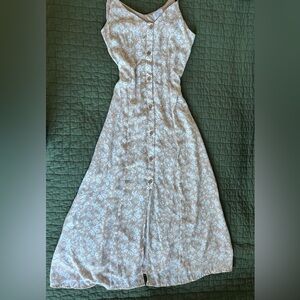 Sienna Sky Cream Floral Midi Dress